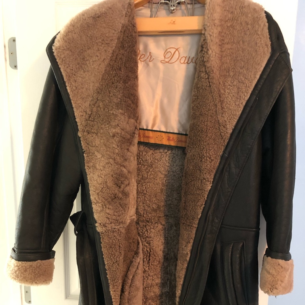 Walter Davoucci Sheerling Leather Coat